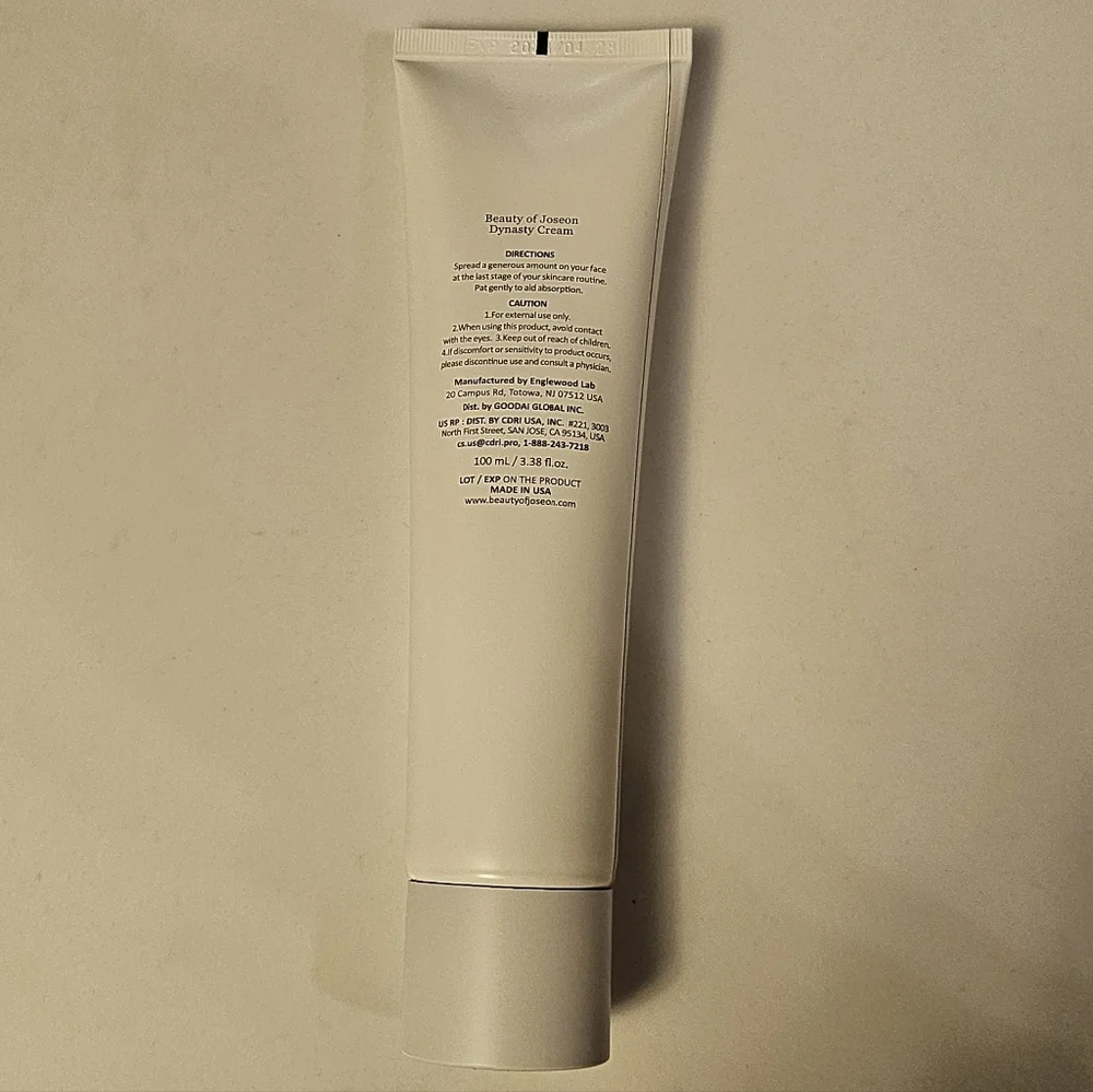 NEW Sealed Extra Large Beauty of Joseon Dynasty Cream Moisturizer 3.38 Oz Size